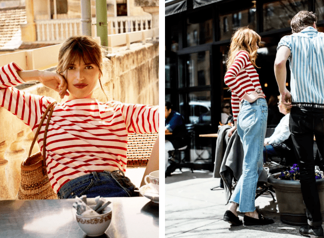 赫本钟爱的海魂衫文艺女孩必买