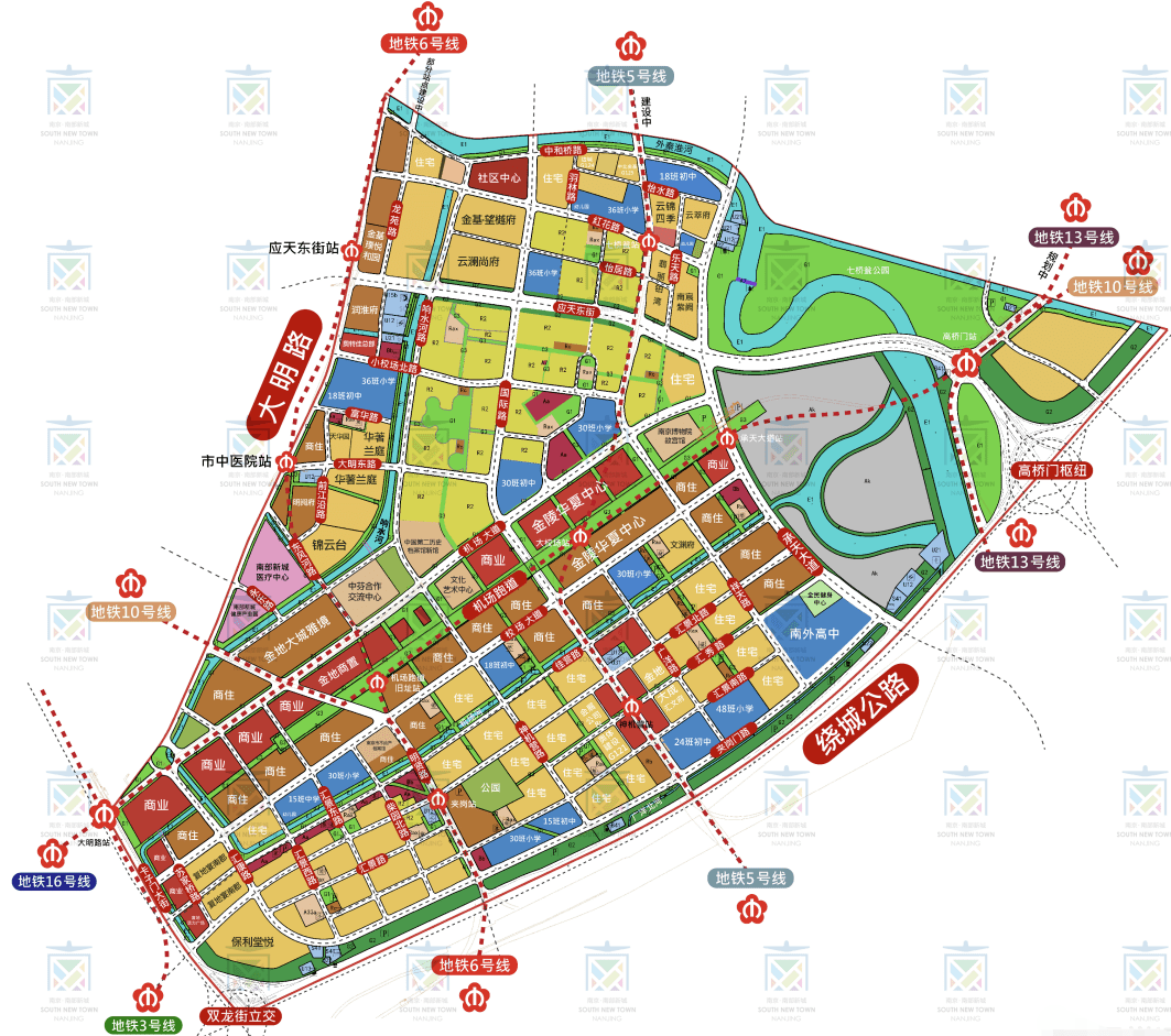 莱阳南部新城规划图图片