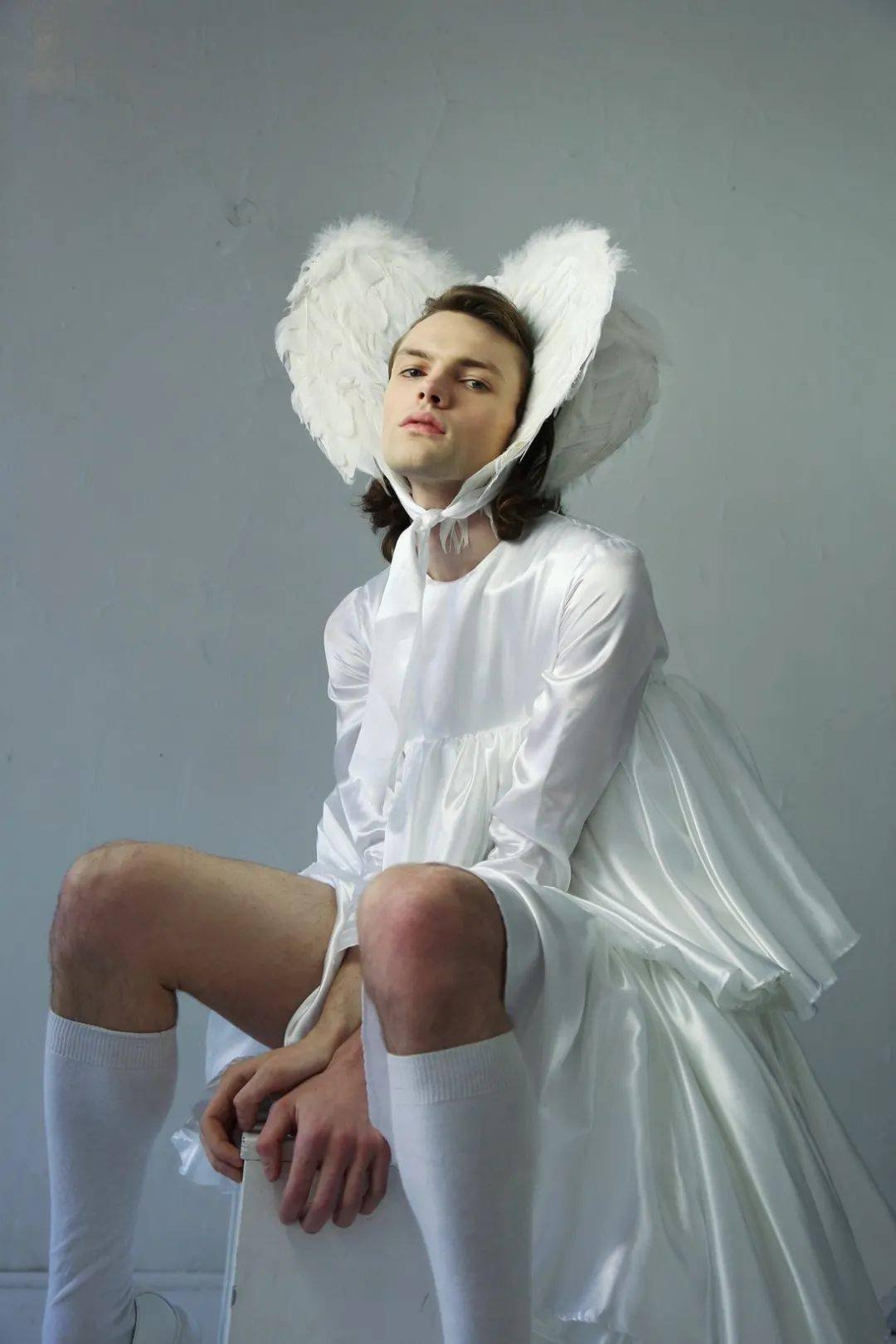 男人穿纱裙也很美我只是给人做衣服不分男女