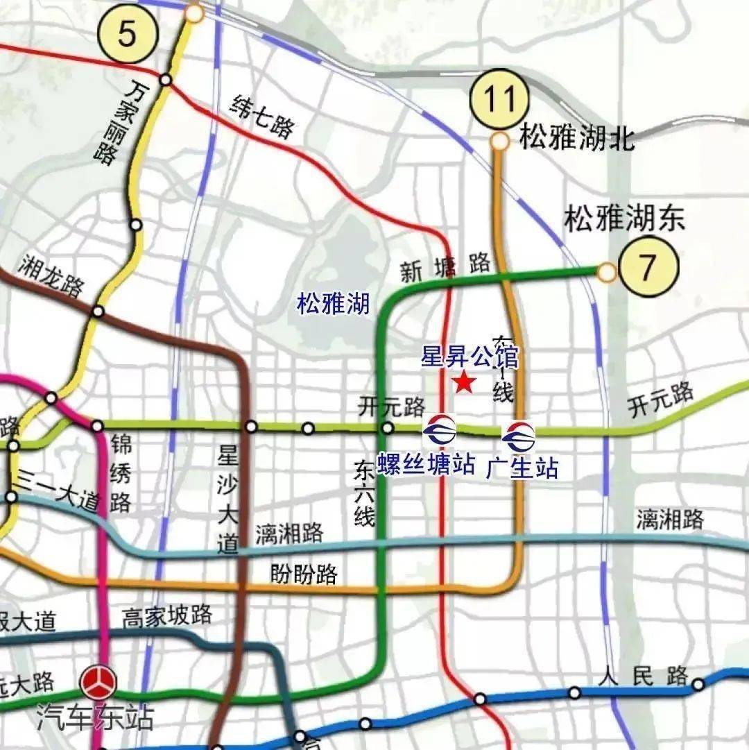 长沙地铁11号线规划图片