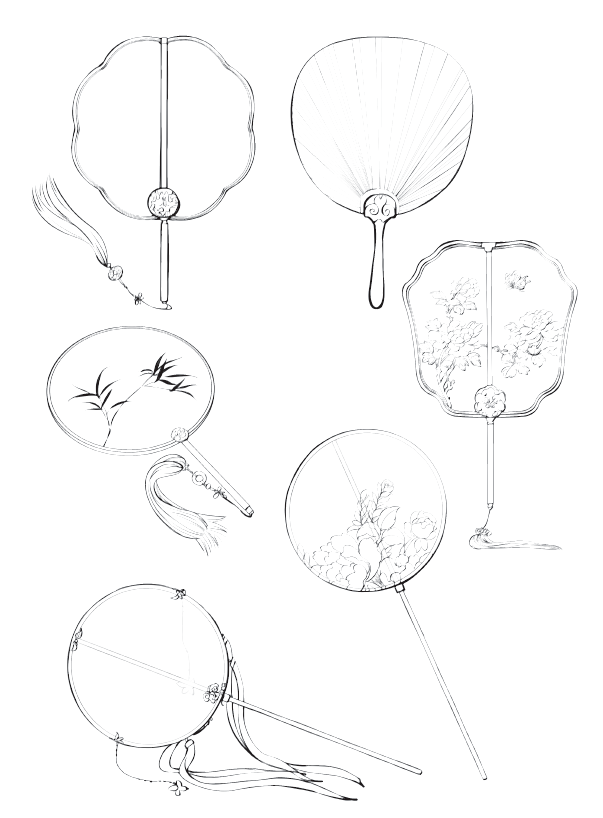 分享一组古风素材带你画好古风插画