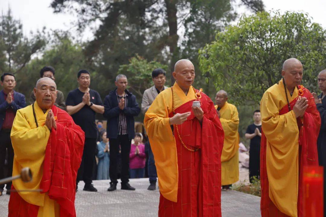 天心永乐禅寺开山首采祭茶祈福一杯茶安顿身心