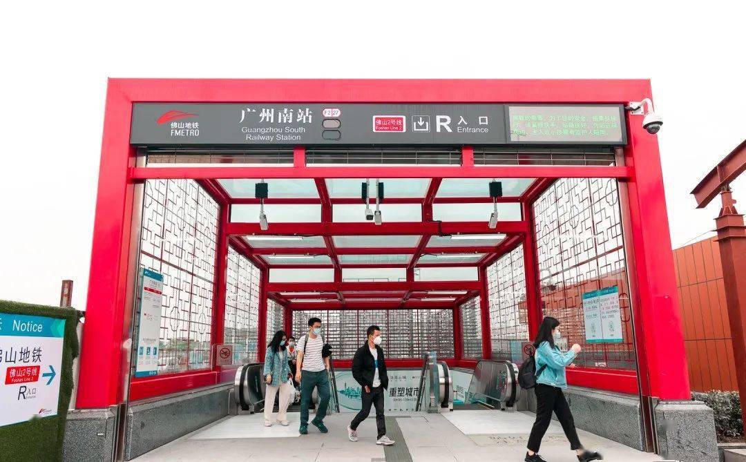 广州直通沙井地铁22号线首通段正式开通多图实拍