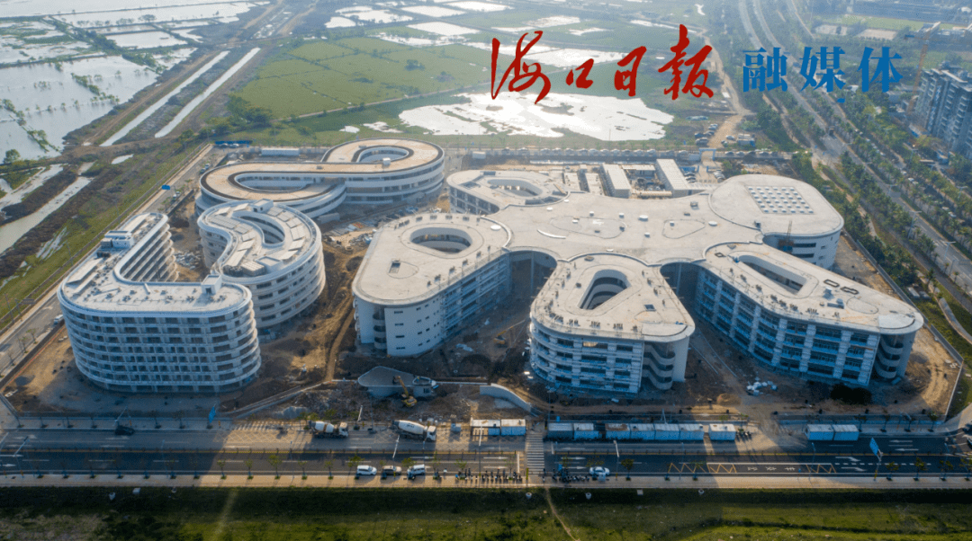 将提供2100余个学位海口江东寰岛实验学校今年9月投入使用