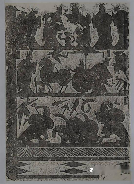 "济宁汉画像石上的中国文化"展览月作品《鲁侯献岑鼎》_故事_画面