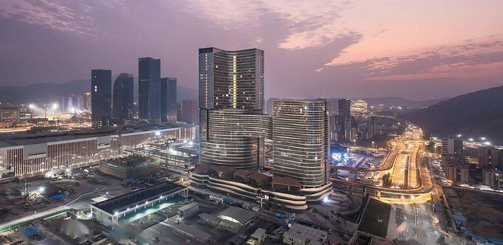 珠海横琴口岸新名片珠海横琴中冶61盛世国际广场aedas