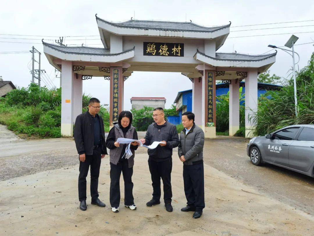 县领导到大乐镇调研指导乡村振兴工作