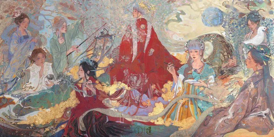 一人一生活·莲羊：从“最年轻的造龙师”到岩彩画家，她把中国千年前的