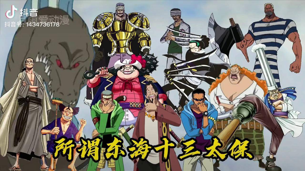 东海十三太保航海王充能计划我在抖音看动漫