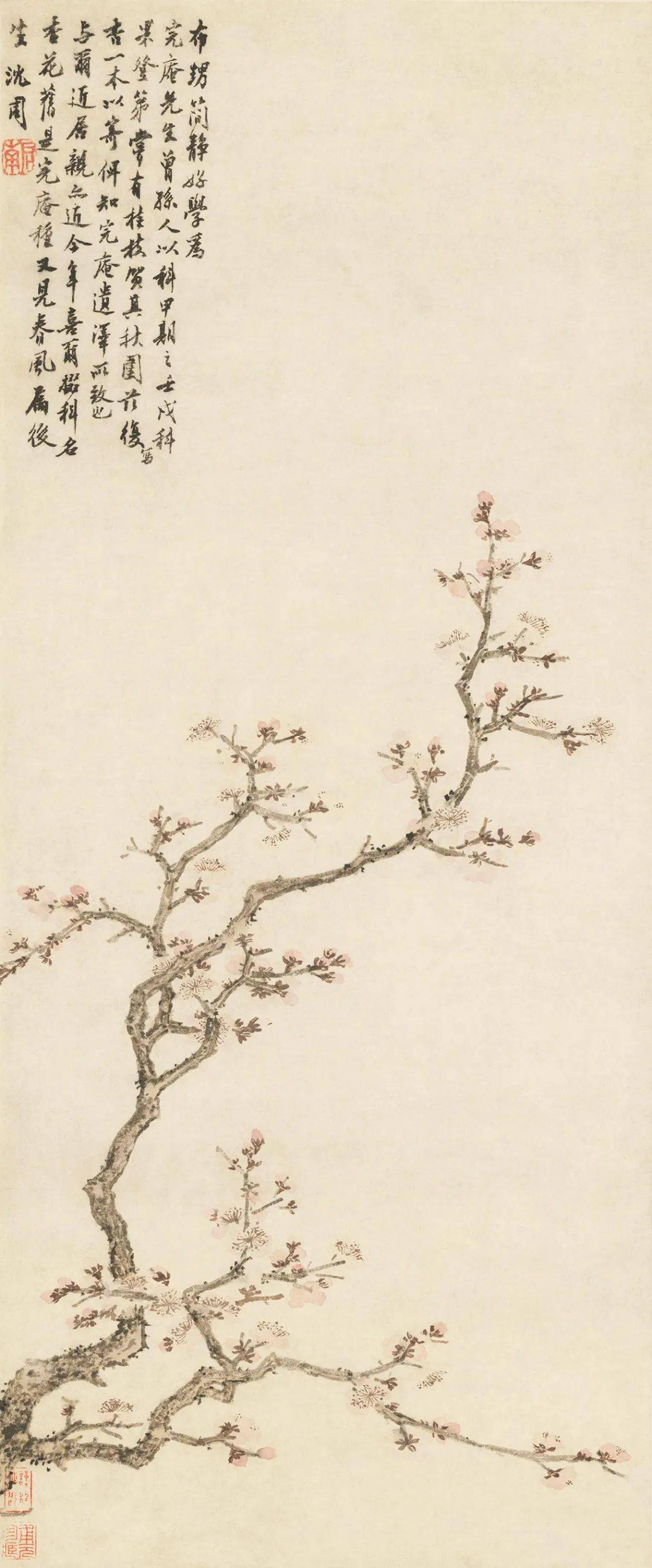 红杏枝头春意闹,历代名家春花图_杏花_中国_国画