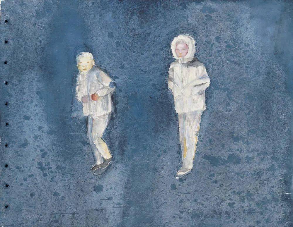 段正渠早期纸本作品