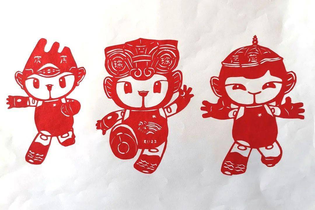 亚运会运动项目剪纸图片