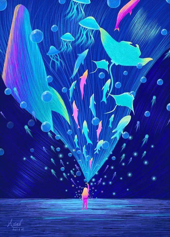 插画师插画师——hare6原名欧永陆,腾讯原创馆签约插画师,涂鸦王国