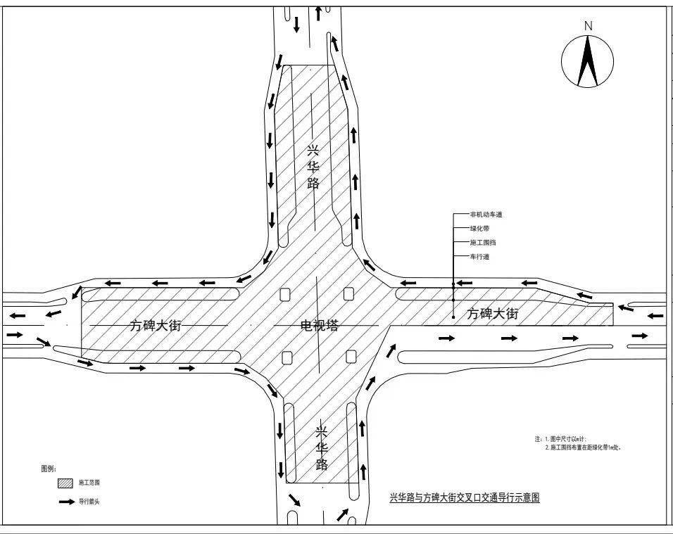 道路交叉口cad图怎么画图片