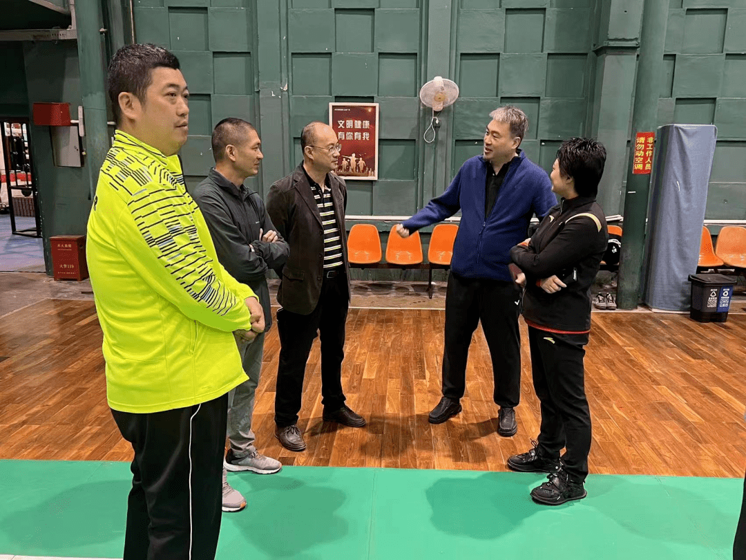 恰是乘风破浪时奋楫扬帆再远航自治区体育局领导走访