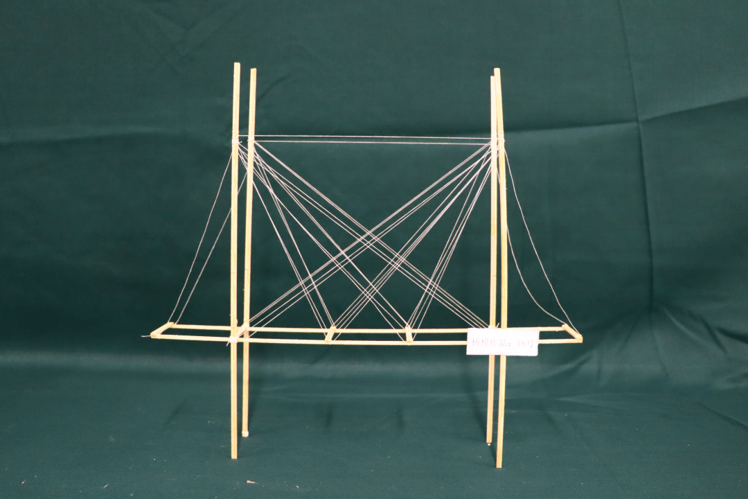 结构设计大赛桥梁模型图片