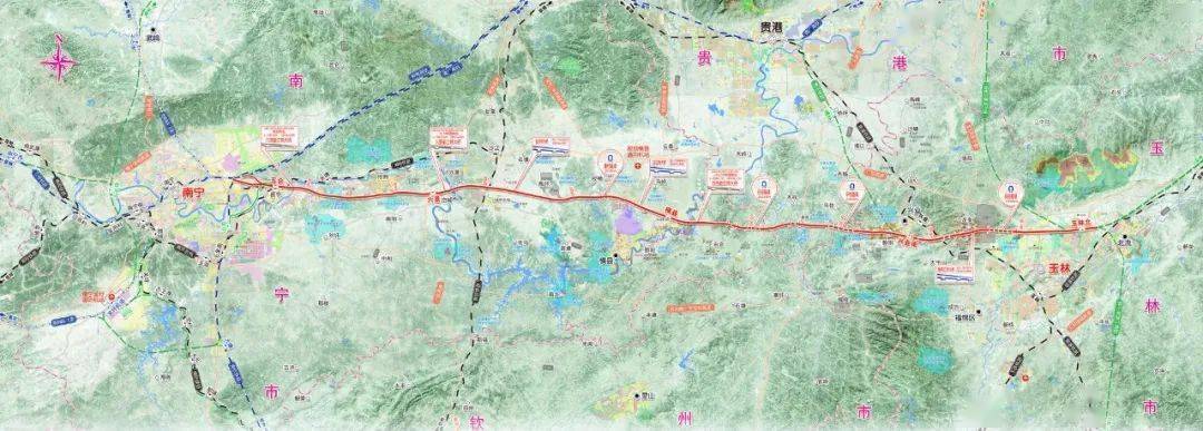 線路圖來了廣西4條高鐵新線即將開通