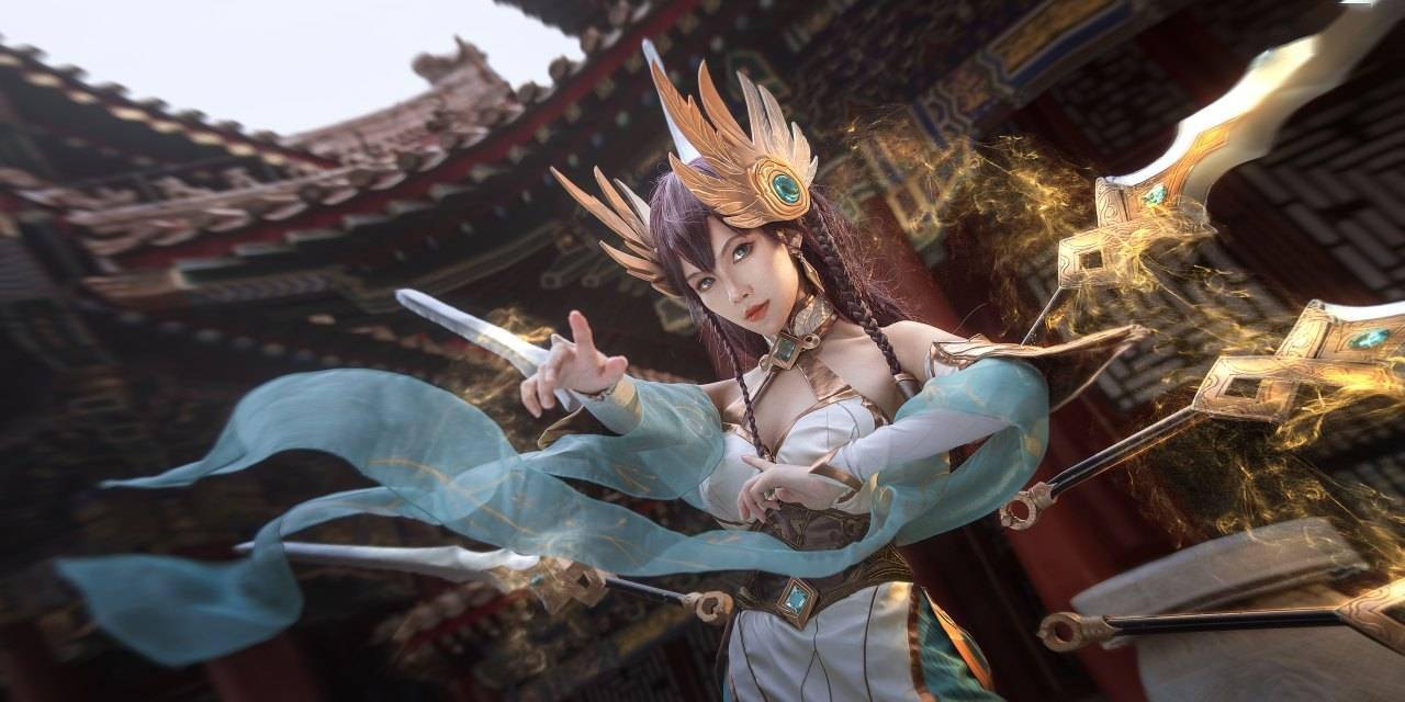 英雄联盟玉剑传说刀妹cosplay第二期