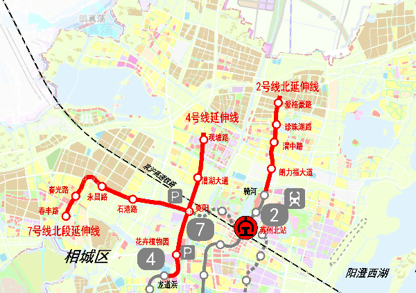 事关2,4,7号延伸线!