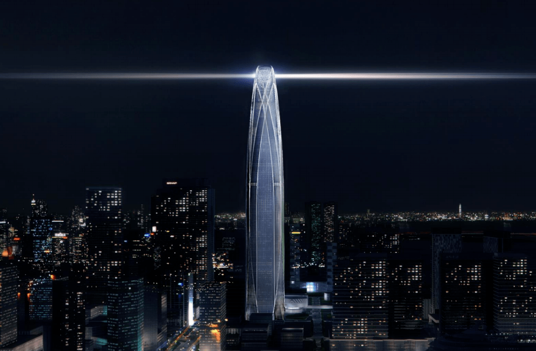 深圳又一个新地标67374米刷新蛇口天际线大湾区璀璨灯塔亮了