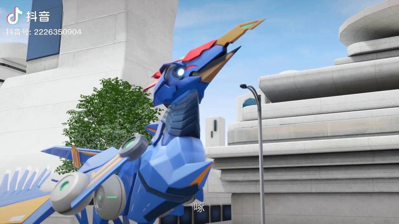 爆速合体 天翔:感觉这个啄木鸟有点傻!