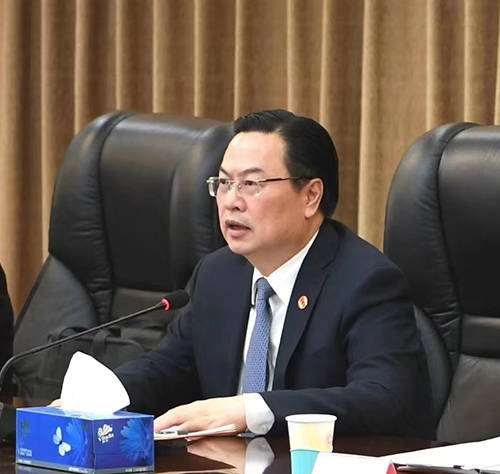 程学源出席中国侨联涉侨基金会代表处工作座谈会视频并讲话