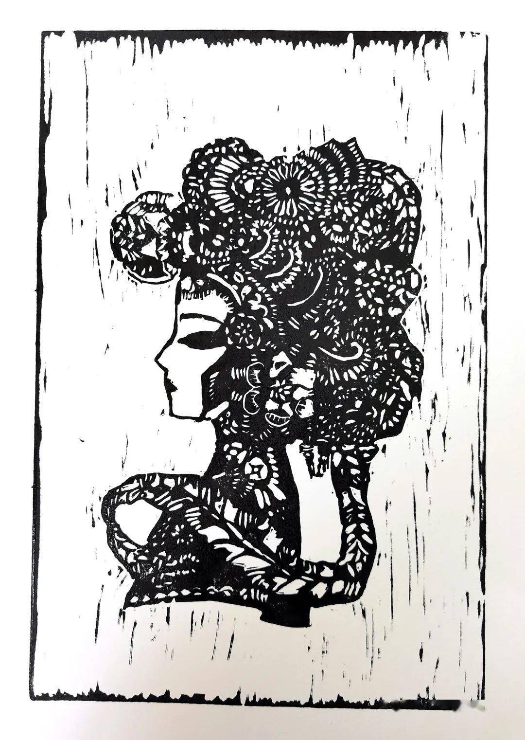 渭南初级中学第七届校园文化艺术节"传承的力量"——美术版画作品展_