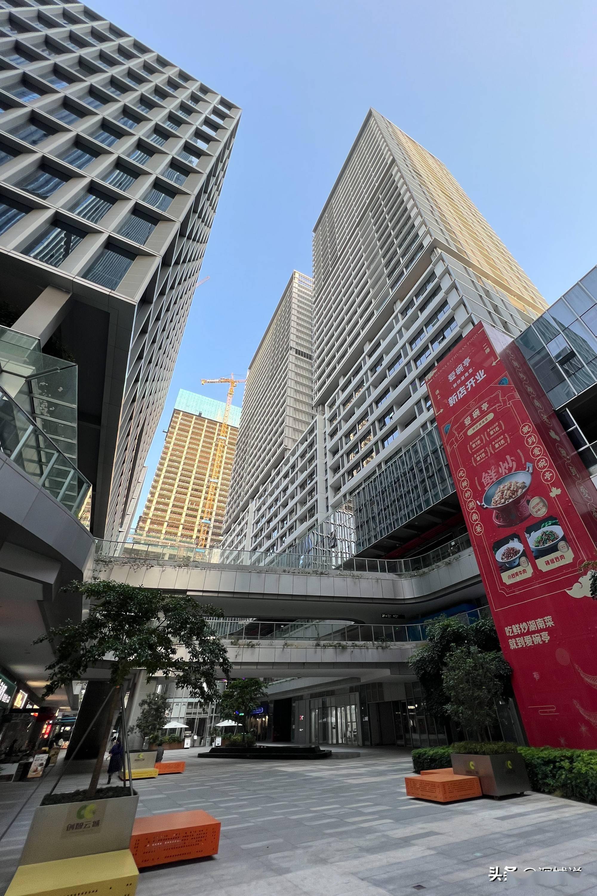 多年未见,留仙洞总部基地成了这个模样_建设_创智_中庭