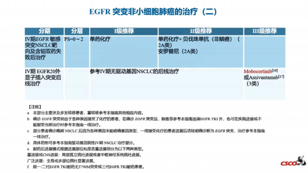 《2022版csco非小細胞肺癌診療指南》之基因檢測篇_治療_伏美_利珠