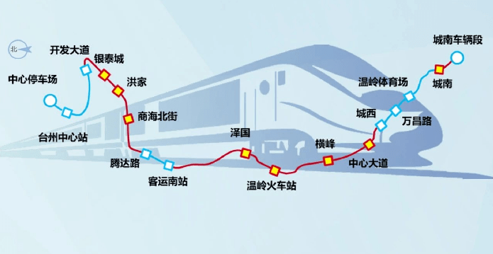 台州s1线具体站点位置图片