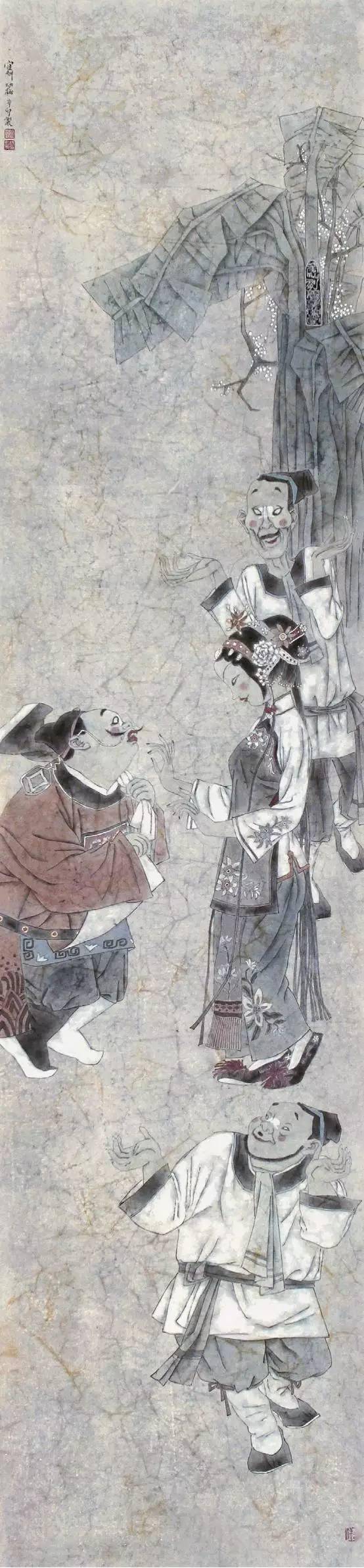 林宜耕的工笔戏曲人物飘逸之美百看不厌