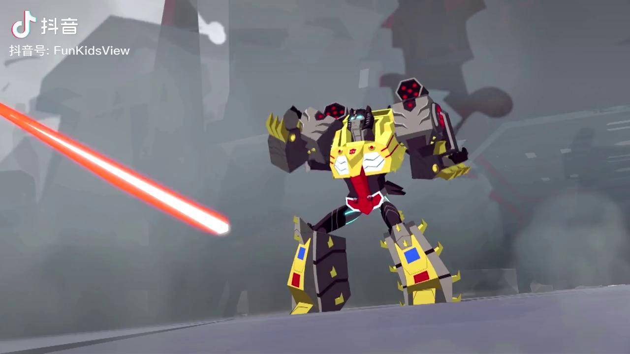 变形金刚赛博坦传奇s104火种源c儿童动画儿歌亲子游戏抖音青少年动画