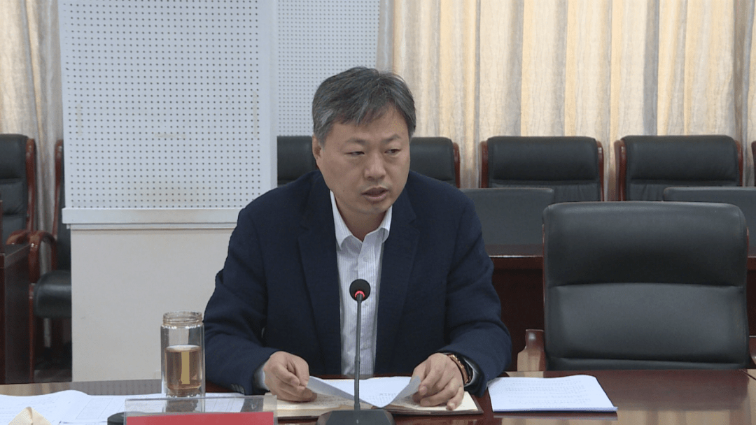 淮阳区长王献超主持召开全区三个一批活动推进会