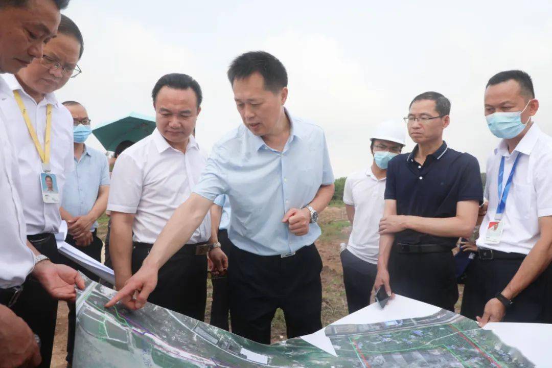 杨斌调研重大项目供水,供电保障工作_赖杰_片区_钦州