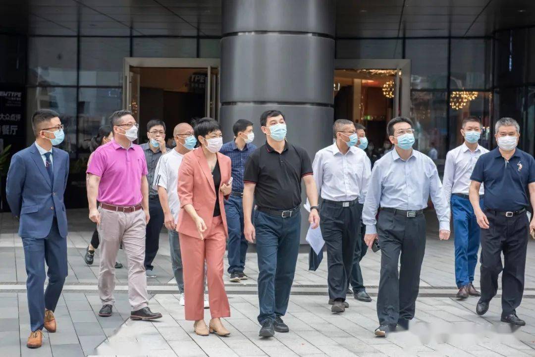 陈阳山副市长深入房地产开发企业开展考察调研