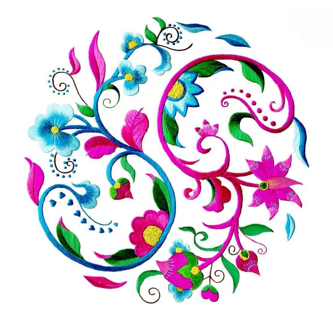 藏族编织挑花刺绣第五代传承人冯旸物质情书羌绣不仅要被传承更要记录