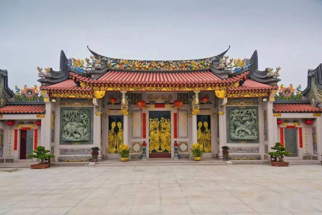 造价上亿的广东宗祠,金碧辉煌,气势磅礴!_装饰_潮汕_华堂喜