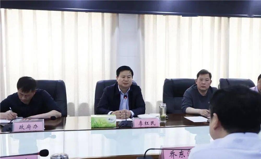 县长李红民到产业集聚区调研_工作_现有企业_郏县