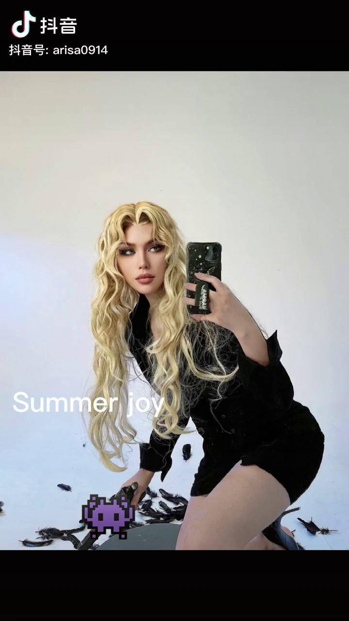 晚上好二次元cosplay金发欧美风苦艾酒cos贝尔摩德