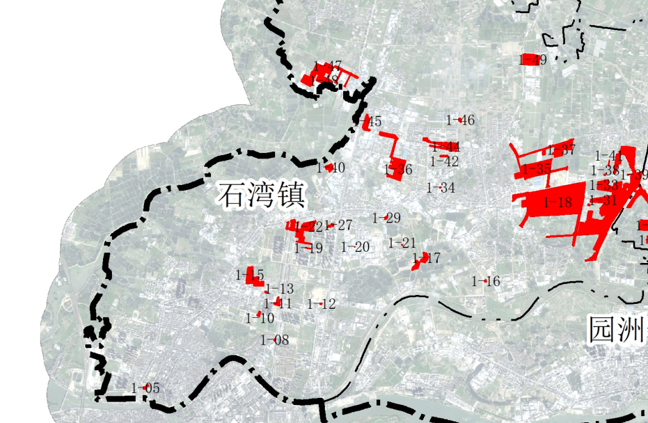 2022年度博罗县土地征收成片开发方案发布其中石湾的是