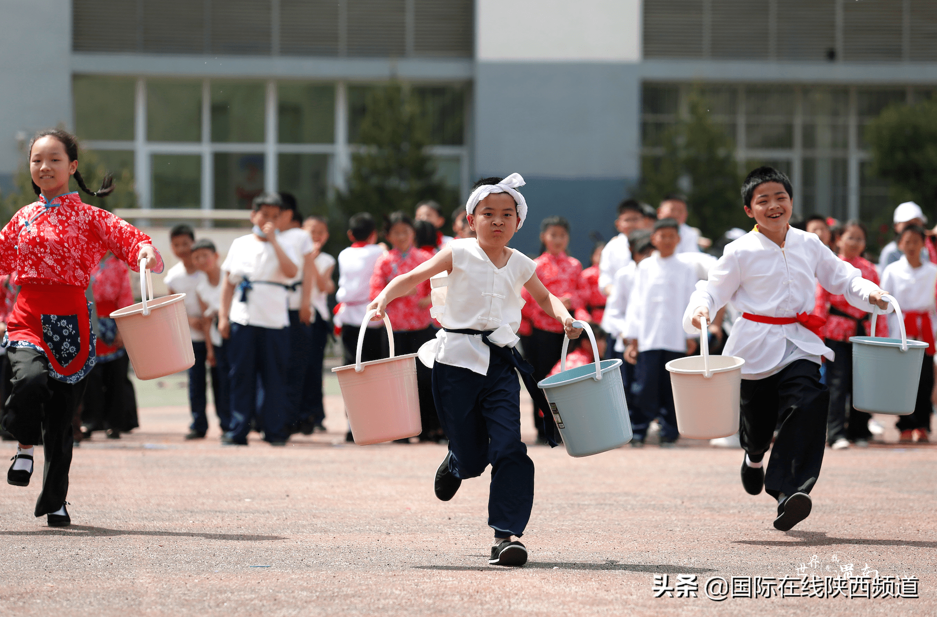 陕西渭南农耕运动会趣味欢乐多