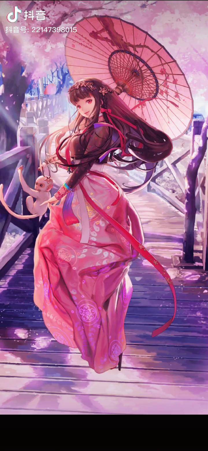 你在等全世界的樱花而我在樱花树下等你动漫美图送你一张壁纸动漫壁纸