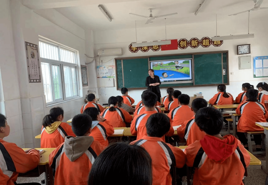 古云镇西池小学举行防溺水安全教育