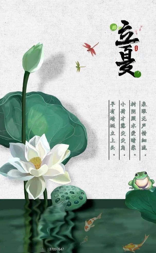 立夏【宋】陆游赤帜插城扉,东君整驾归.泥新巢燕闹,花尽蜜蜂稀.