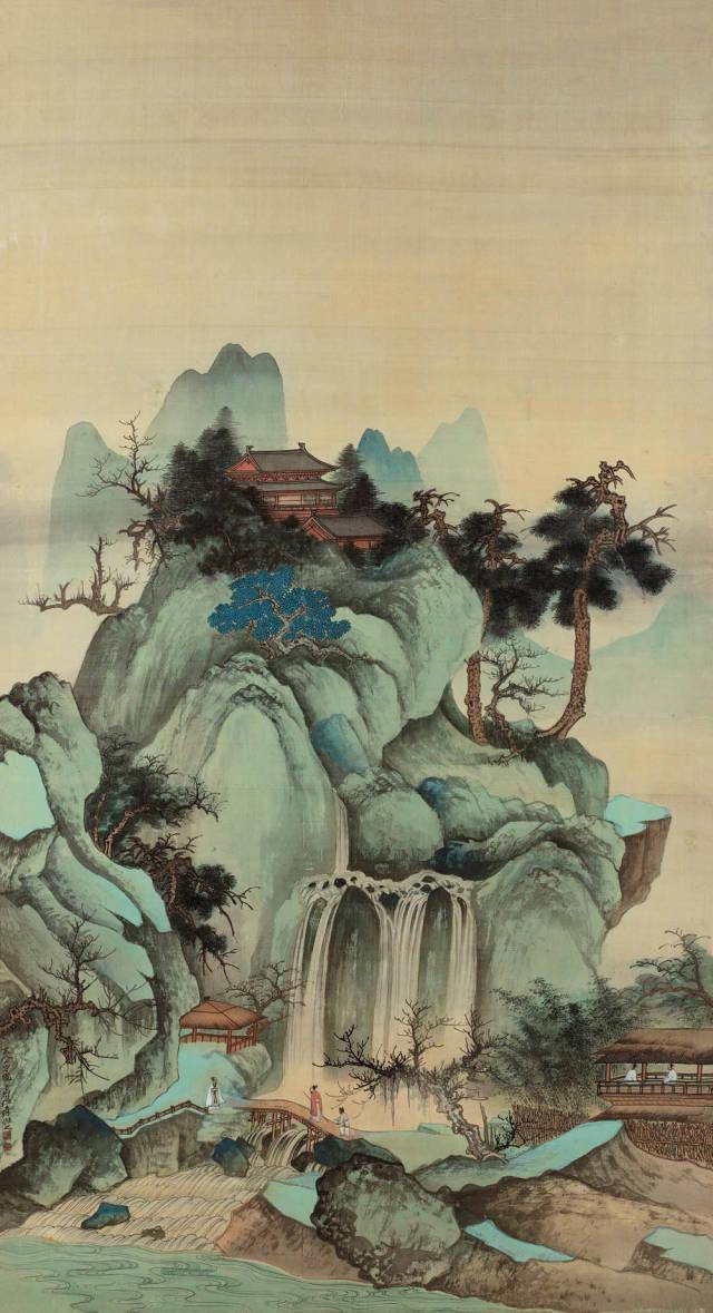 张大千最贵的山水画（高清）_成交价_黄山_中国