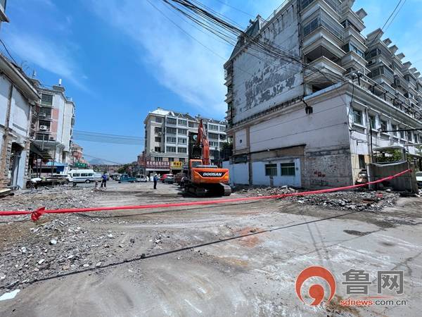 枣庄市市中区香港街拆违势头强劲已拆除完毕