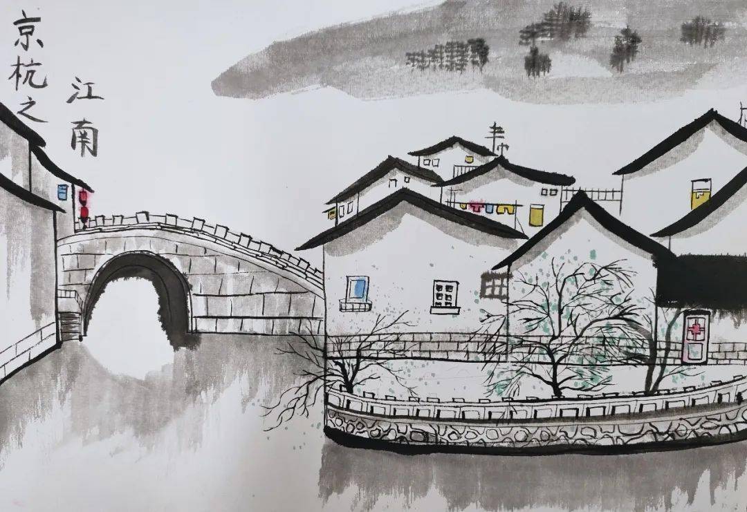 传承专项基金 | "水韵京杭"大运河文化少儿绘展活动——运河沿岸的