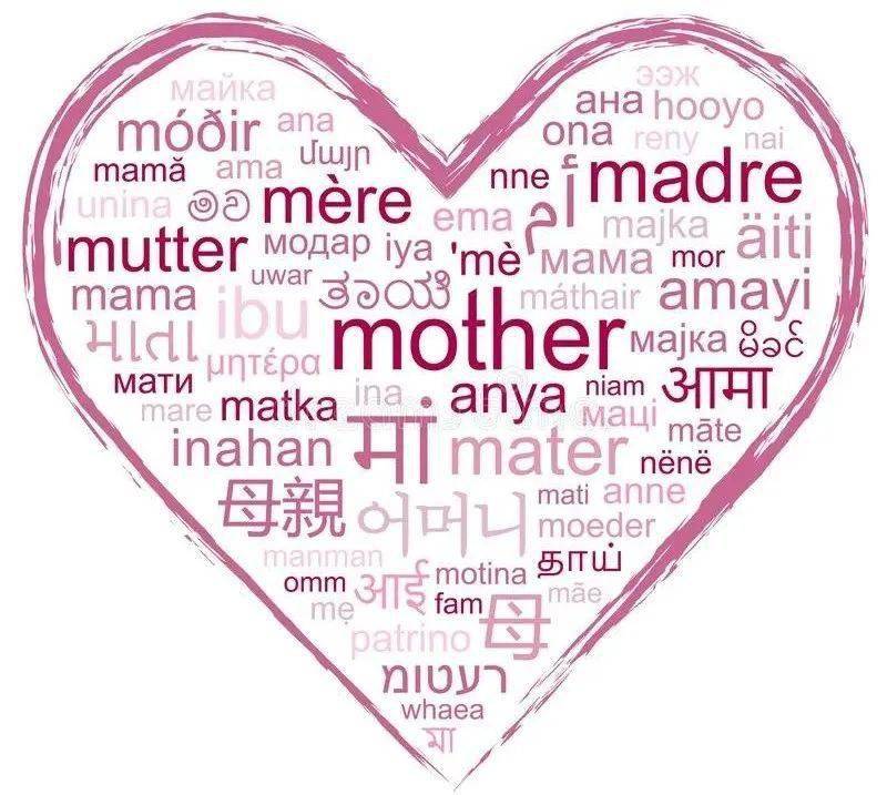 languages, the word for "mother" seems often either to be mama