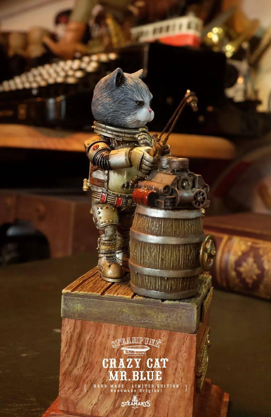 新品预定蒸汽工厂steamarts145cm高机械师1号mrblue