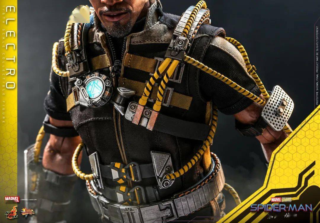 新品预定hottoysht16mms644蜘蛛侠英雄无归电光人